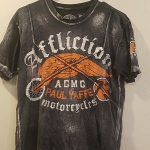 Affliction Paul Yaffe ACMC Motorcycle tee